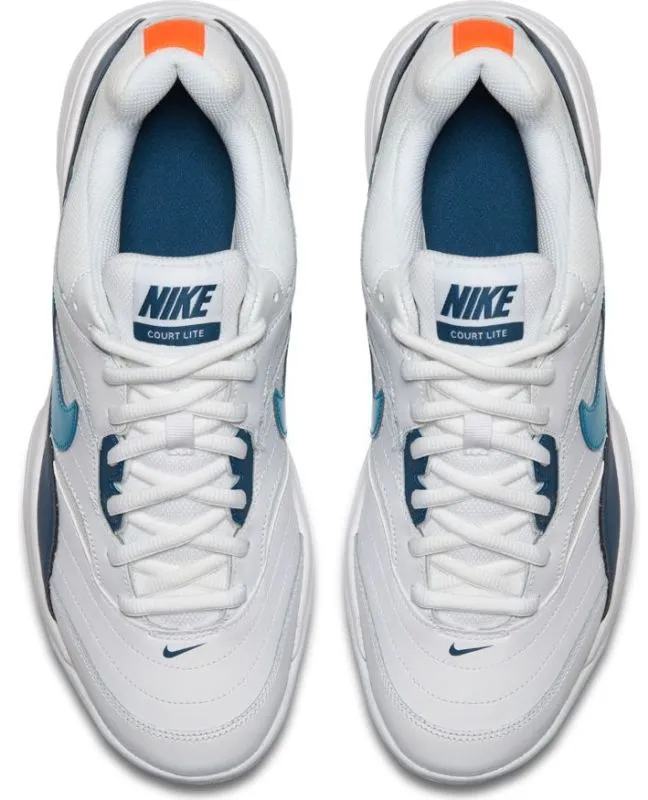 Nike Court Lite - white/neo turq/blue force
