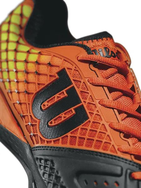 Wilson Rush Glide - black/tomato red/solar lime