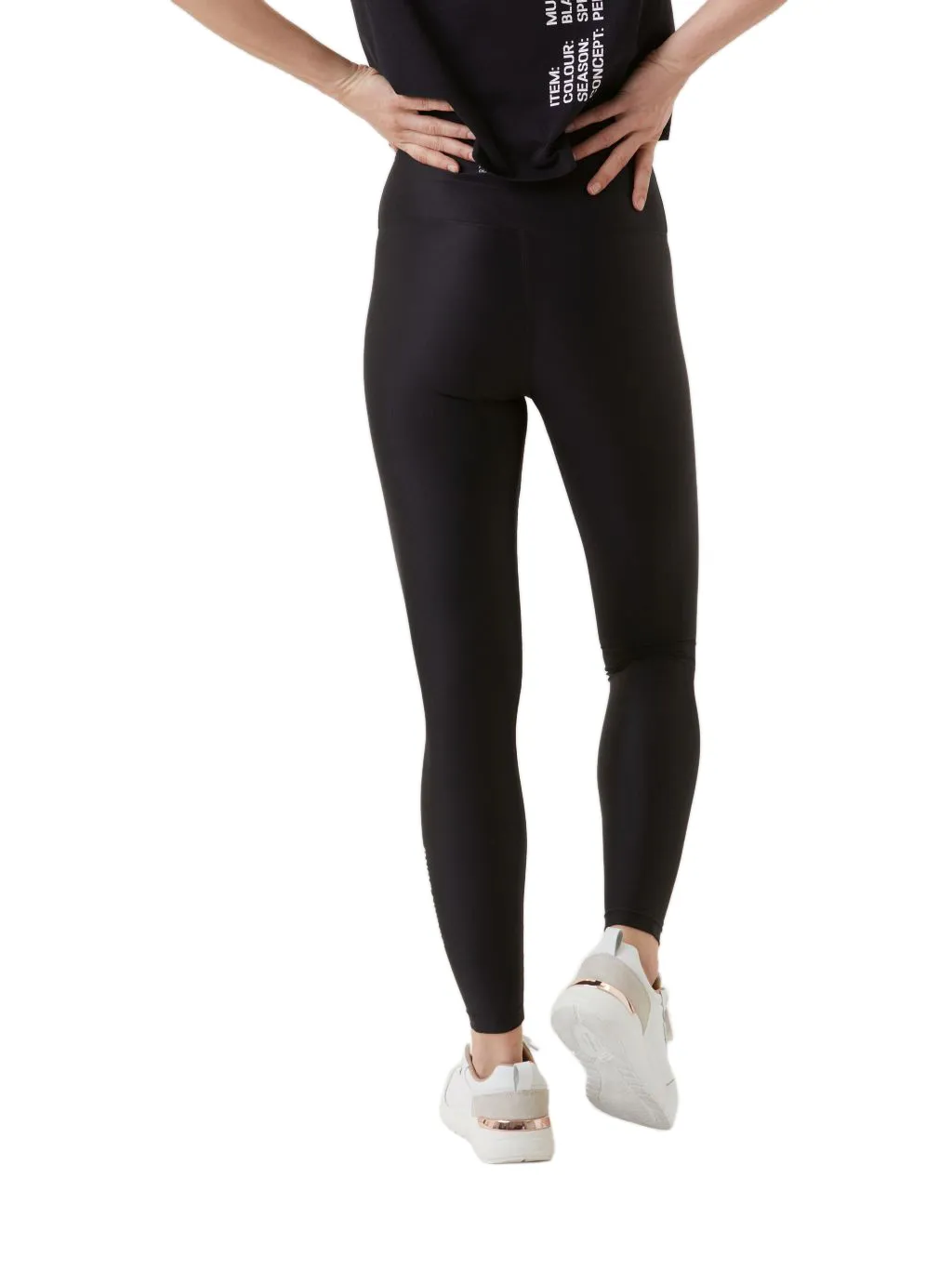 Björn Borg Sthlm High Waist Solid Tights - black