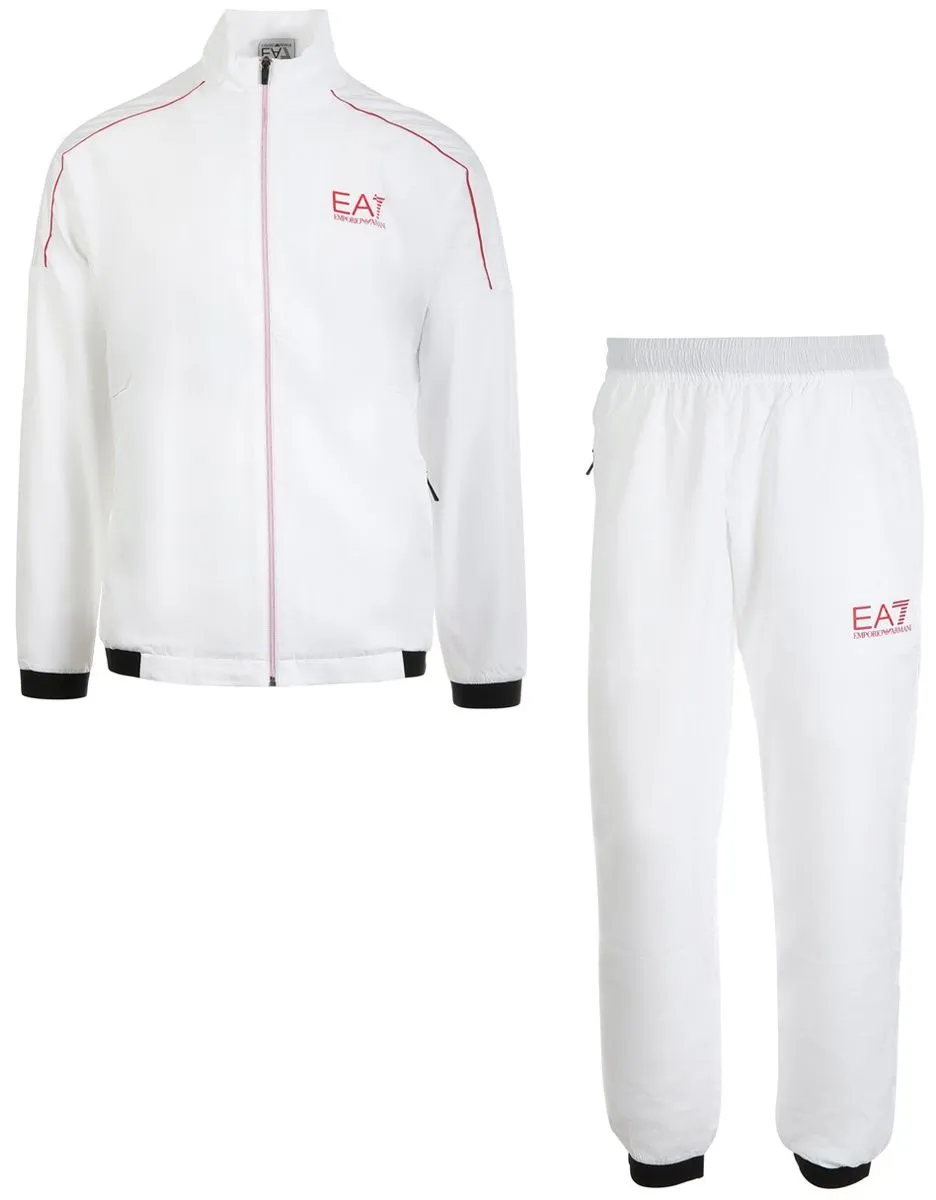 EA7 Man Woven Tracksuit - white EA7 Man Woven Tracksuit - white