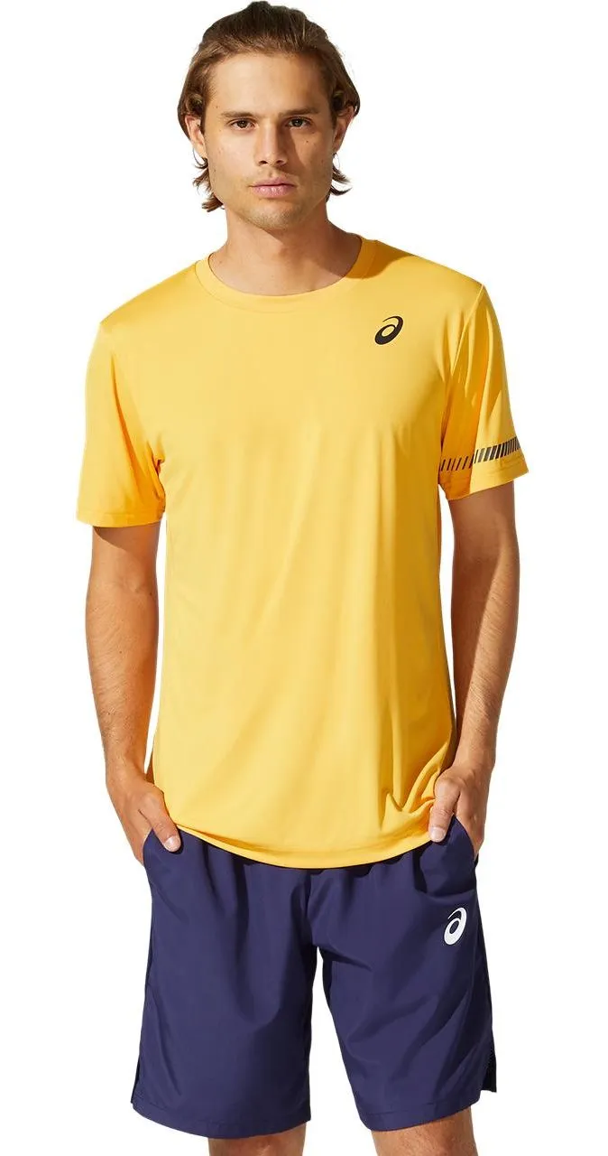 Asics Court M SS Tee - tiger yellow