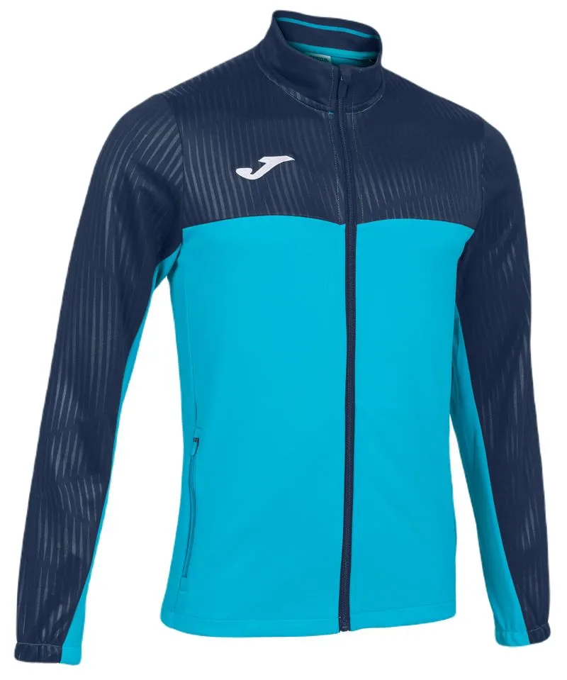 Joma Montreal Full Zip Sweatshirt - fluor turquoise/navy