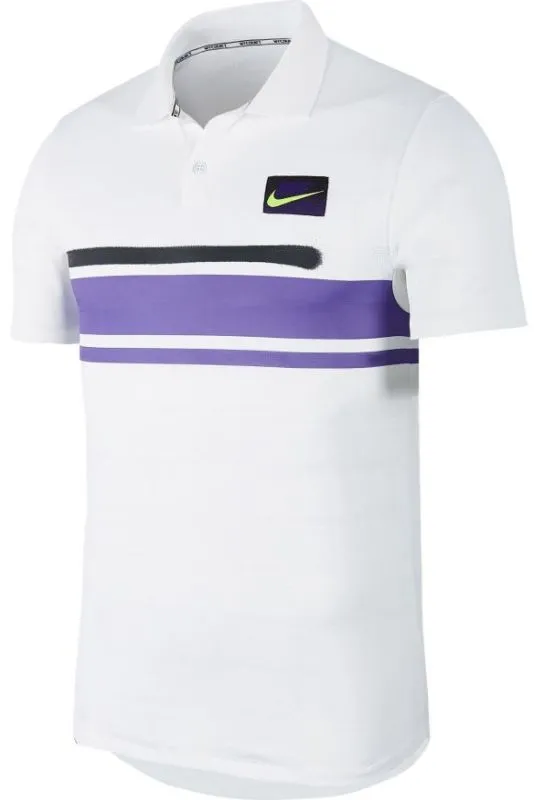 Nike Court Advantage Polo NY - white/white