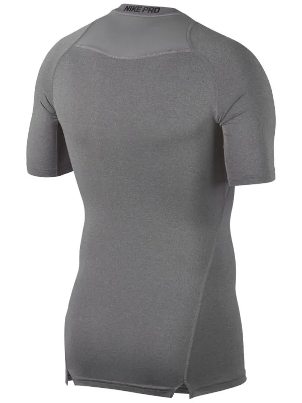 Nike Pro Top SS Comp - carbon heather/black