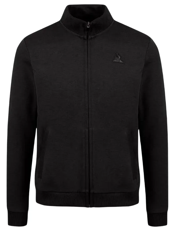Le Coq Sportif ESS T/T FZ Sweat No.1 M - black Le Coq Sportif ESS T/T FZ Sweat No.1 M - black