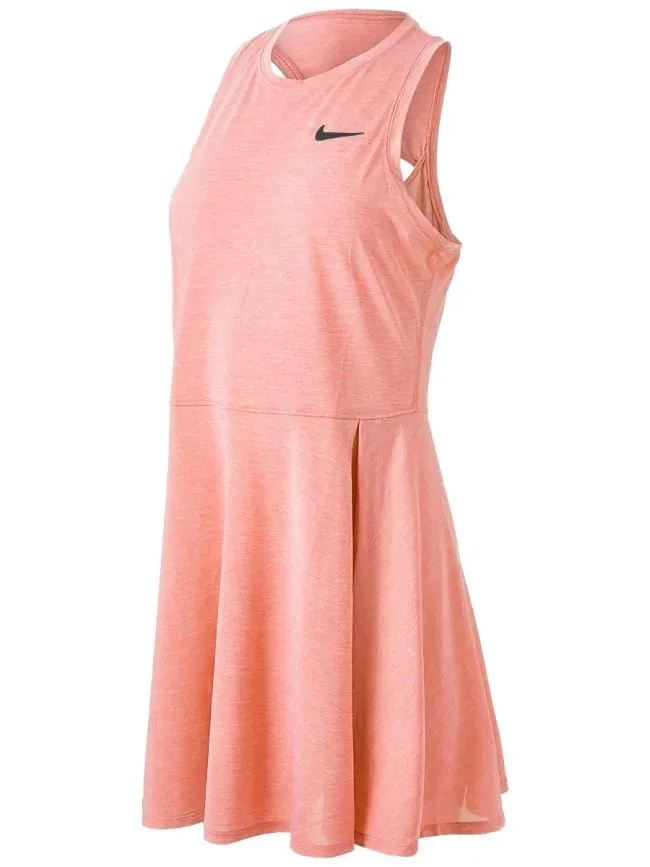 Nike Court Dri-Fit Advantage Dress W - crimson bliss/black Nike Court Dri-Fit Advantage Dress W - crimson bliss/black