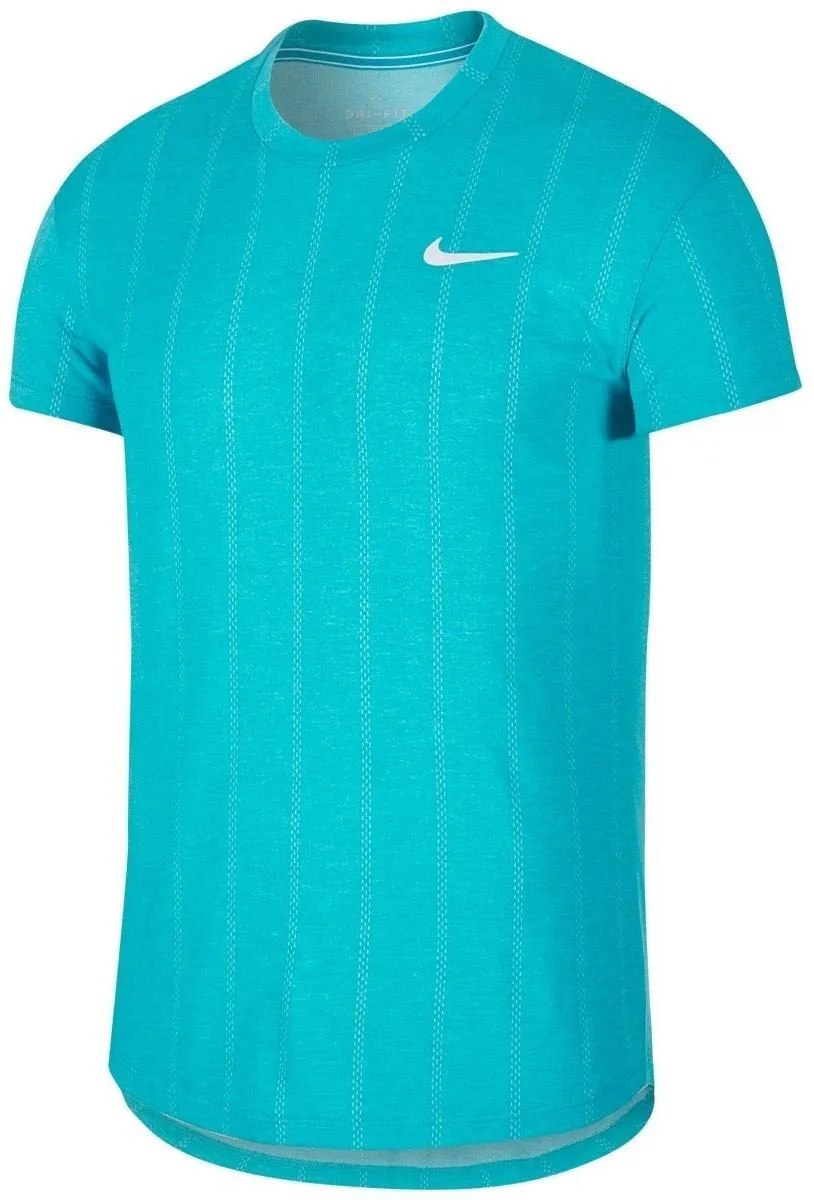 Nike Court M Challenger Top SS - neo turq/white