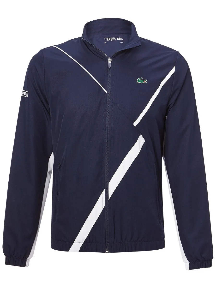 lacoste-men-s-sport-dissimilar-tennis-tracksuit-navy-blue-white-2 Lacoste Men's SPORT Dissimilar Tennis Tracksuit - navy blue/white