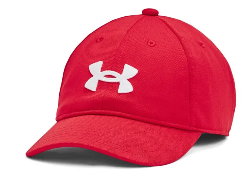 Under Armour Boys' UA Blitzing Adjustable Cap - red/white Under Armour Boys' UA Blitzing Adjustable Cap - red/white