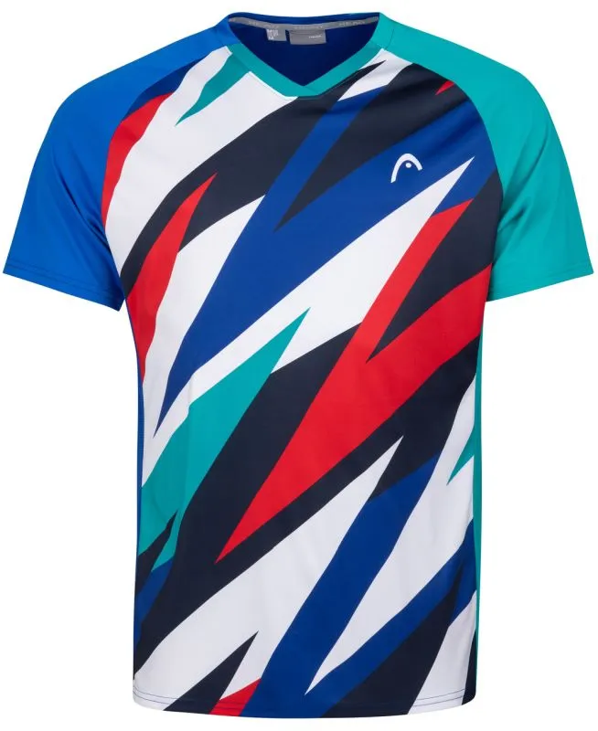 Head Striker T-Shirt B - royal/print vision