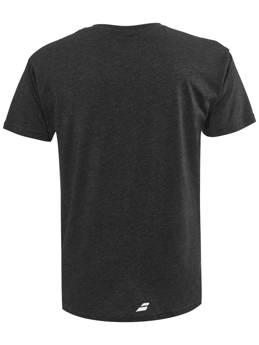 babolat-exercise-flag-message-tee-men-black-heather-2 Babolat Exercise Flag Message Tee Men - black heather