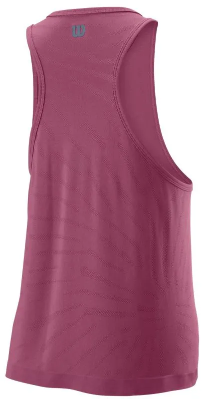 Wilson W Competition Seamless Tank - plum