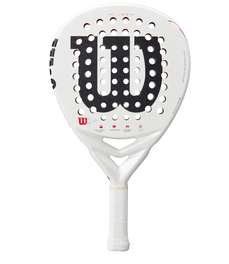 Wilson Bela LS V3 Padel 2 - black/red Wilson Bela LS V3 Padel 2 - black/red