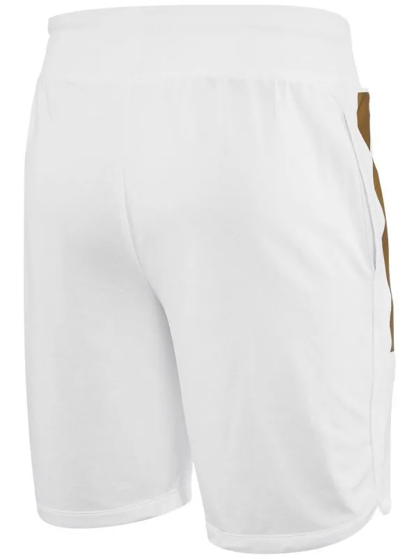Hydrogen US Open Stripes Shorts - white/gold