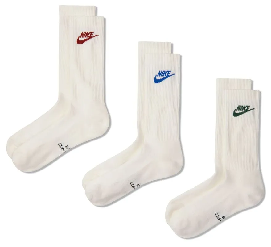 Nike Everyday Elevated Crew 3P - multicolor