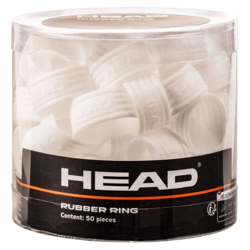 Head Rubber Finishing Ring 50P - white Head Rubber Finishing Ring 50P - white