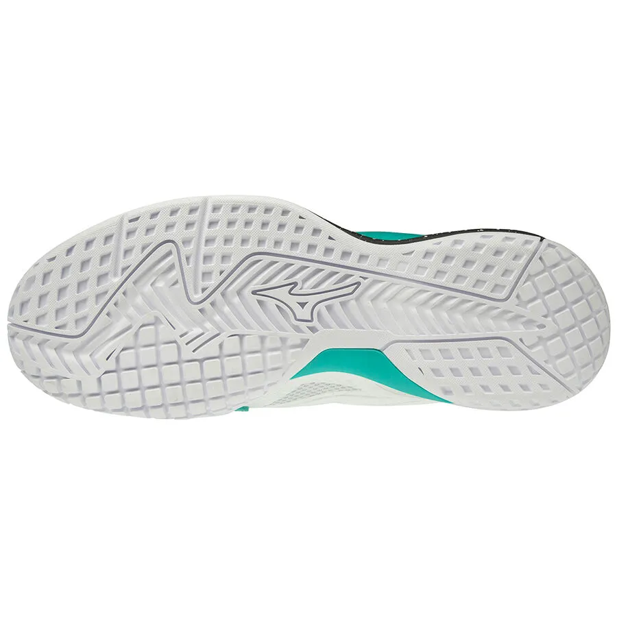 mizuno-wave-intense-tour-5-ac-white-black-green-2 Mizuno Wave Intense Tour 5 AC - white/black/green