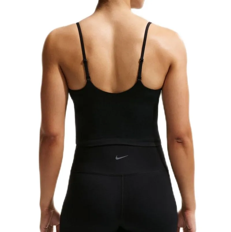 Nike One Medium Support Padded Adjustable Sports - black/white