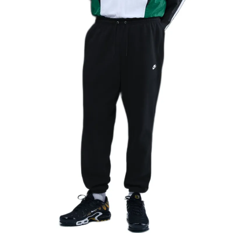 Nike Cuffed Brushed Fleece - black/black/white Nike Cuffed Brushed Fleece - black/black/white
