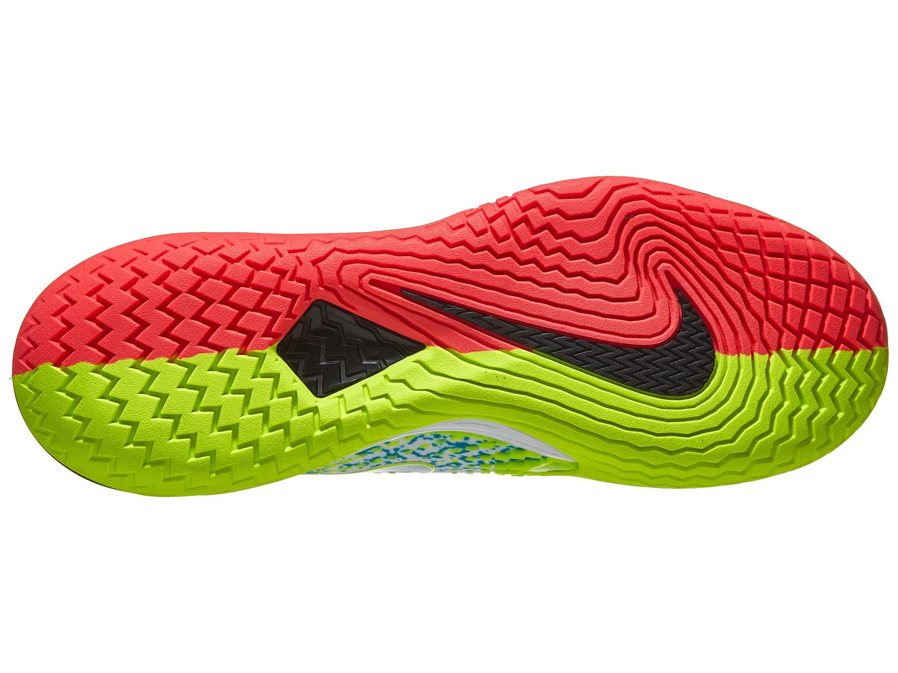 Nike Air Zoom Vapor Cage 4 - white/solar red/hot lime