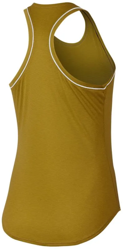Nike Court Dry Tank - peat moss/white/gridiron