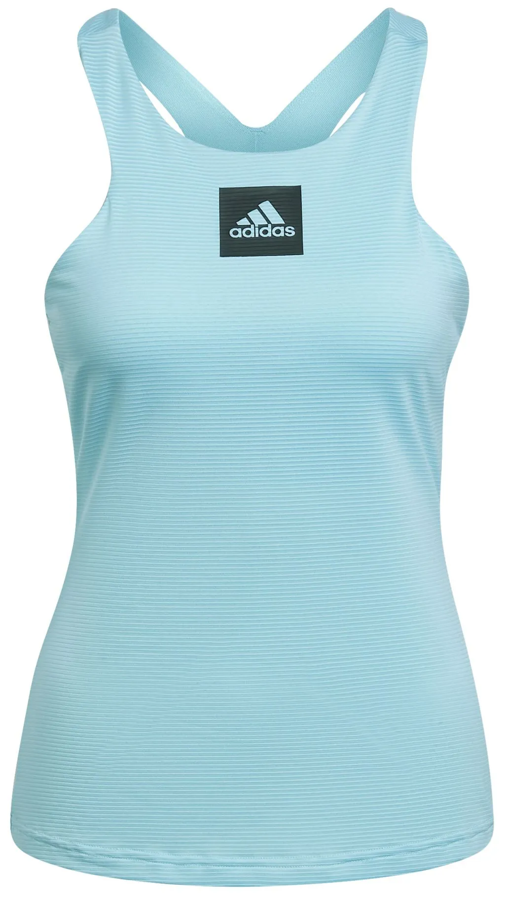 Adidas Paris Tennis Y-Tank Top W - pulse aqua/black Adidas Paris Tennis Y-Tank Top W - pulse aqua/black