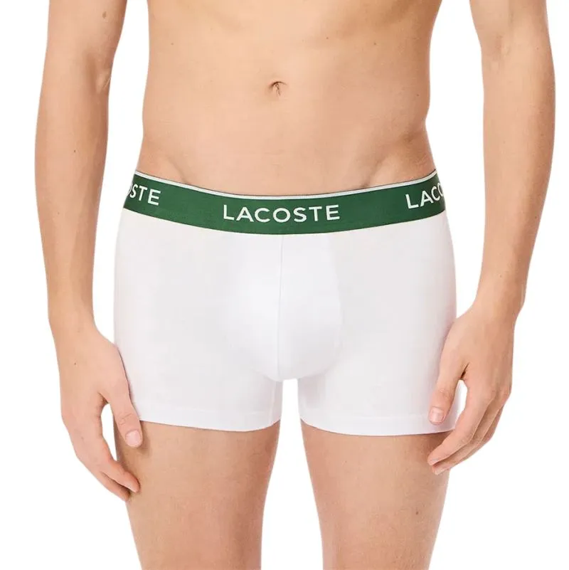 Lacoste Cotton Stretch Jersey 3P - white/whte/white