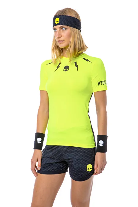 Hydrogen Tech Storm Tee Woman - fluo yellow