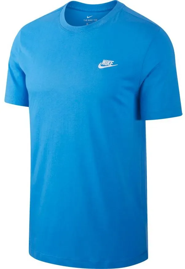 Nike NSW Club Tee M - pacific blue/white