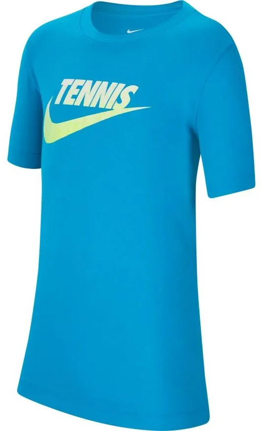 Nike Court Tennis Tee Graphic - neo turq/white/black Nike Court Tennis Tee Graphic - neo turq/white/black