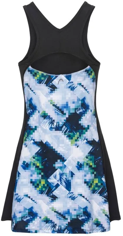 Head Fiona Dress - sky blue/black