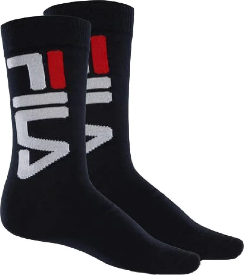 Fila Normal Socks Urban Collection 2P - navy Fila Normal Socks Urban Collection 2P - navy
