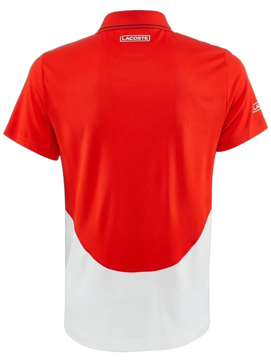 lacoste-men-s-lacoste-sport-ultra-dry-pique-zip-tennis-polo-shirt-red-white-black-2 Lacoste Men's Lacoste SPORT Ultra-Dry Piqué Zip Tennis Polo Shirt - red/white/black