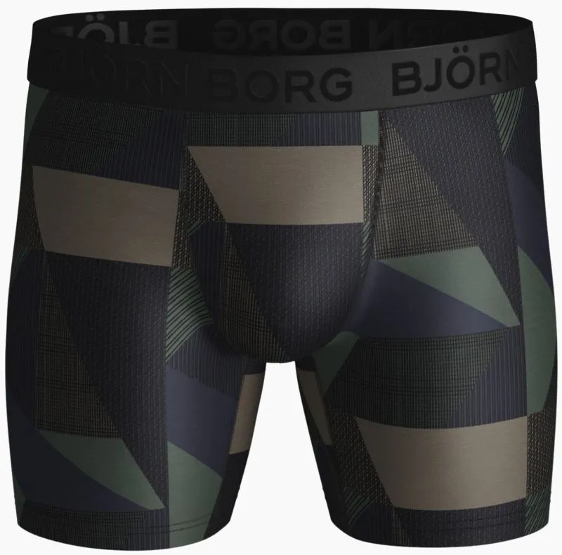 Björn Borg Shorts Per BB Textured Block 3P - duck green