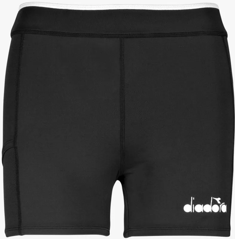 Diadora L. Short Tights Pocket - black