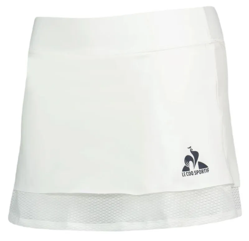 Le Coq Sportif Tennis Pro Skirt - new optical white