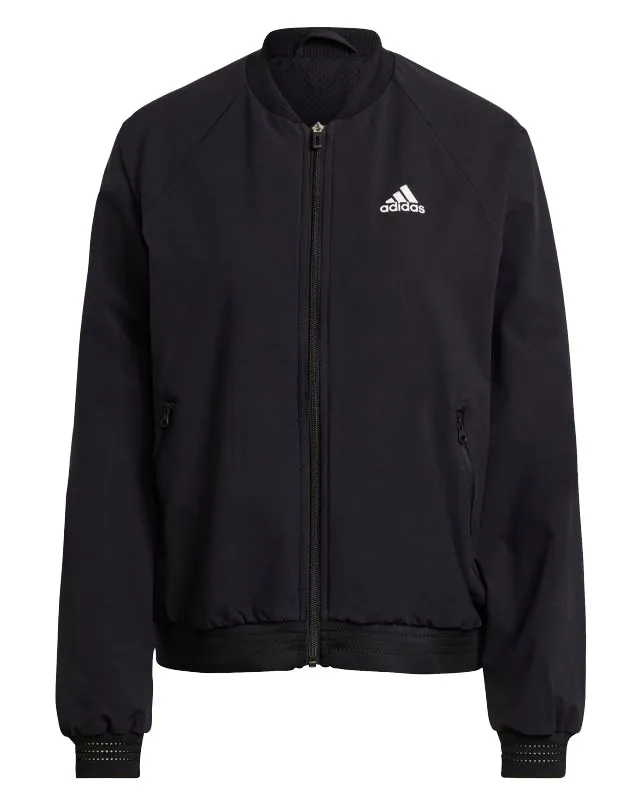 Adidas Woven Primeblue Jacket W - black/white Adidas Woven Primeblue Jacket W - black/white