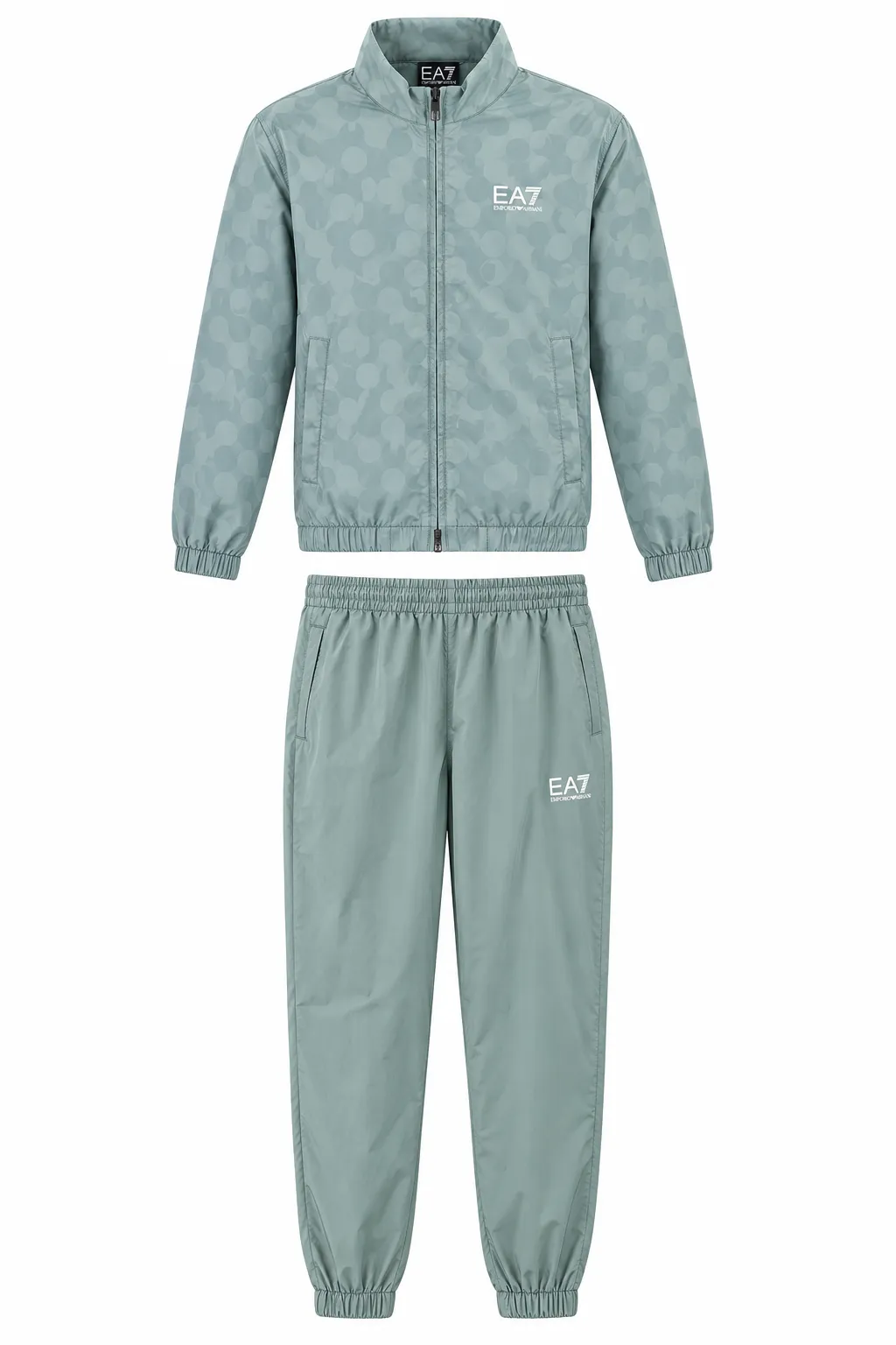 EA7 Man Woven - green dots