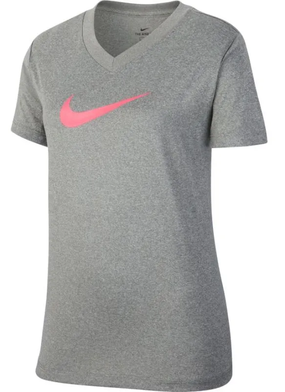nike-g-dry-tee-leg-vneck-swoosh-carbon-heather-hyper-pink-1 Nike G Dry Tee Leg VNeck Swoosh - carbon heather/hyper pink