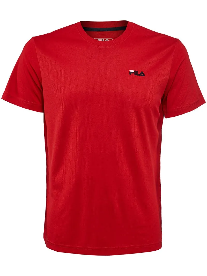 Fila T-Shirt "Logo" (small) M - fila red Fila T-Shirt "Logo" (small) M - fila red