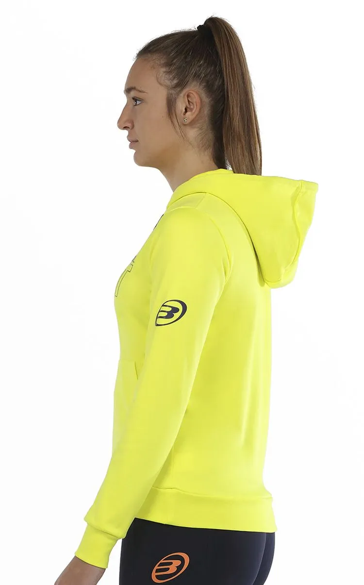 Bullpadel Yopal Sweatshirt Woman - amarillo azufre fluor
