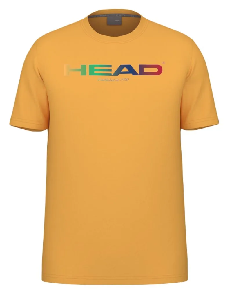 Head Junior Off Court Rainbow T-Shirt - banana
