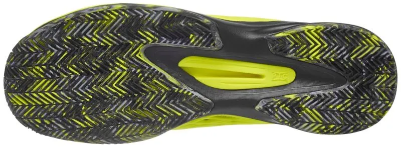 Wilson Kaos Clay Court - safety yellow/black/artic