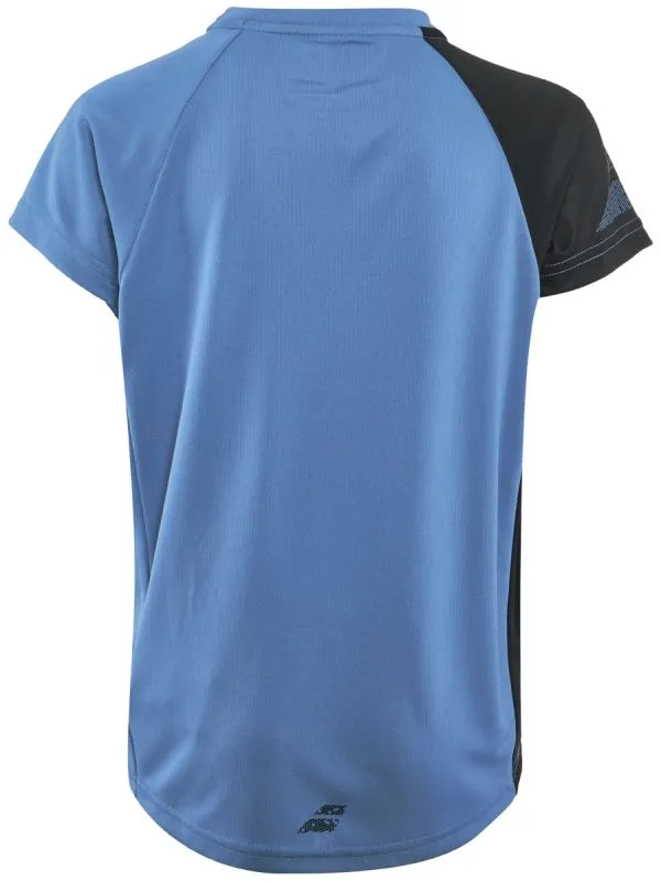 Babolat SMS Performance Crew Neck Tee Boy - parisian blue/black
