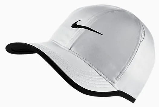 Nike Feather Light Cap - white/black Nike Feather Light Cap - white/black