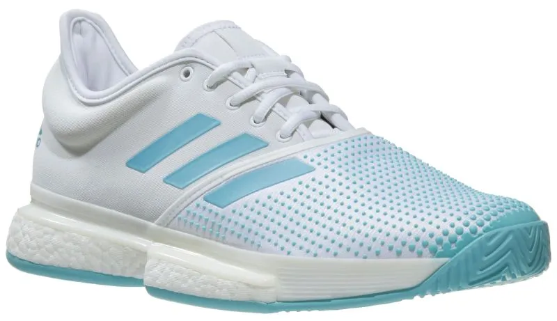 Adidas SoleCourt Boost M - ftwr white/vapour blue/blue spirit