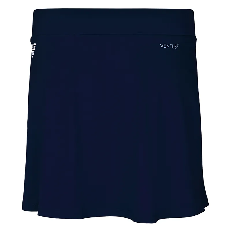 EA7 Woman Jersey Miniskirt - navy blue