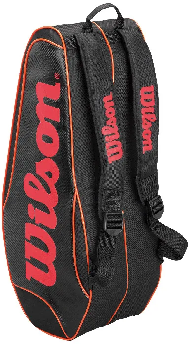 wilson-burn-team-6-pack-bag-black-orange-1 Wilson Burn Team 6 Pack Bag - black/orange