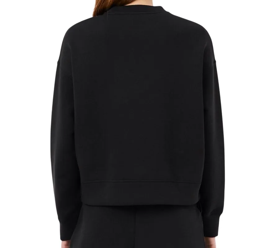 Lacoste Oversized Double Face Jersey - black