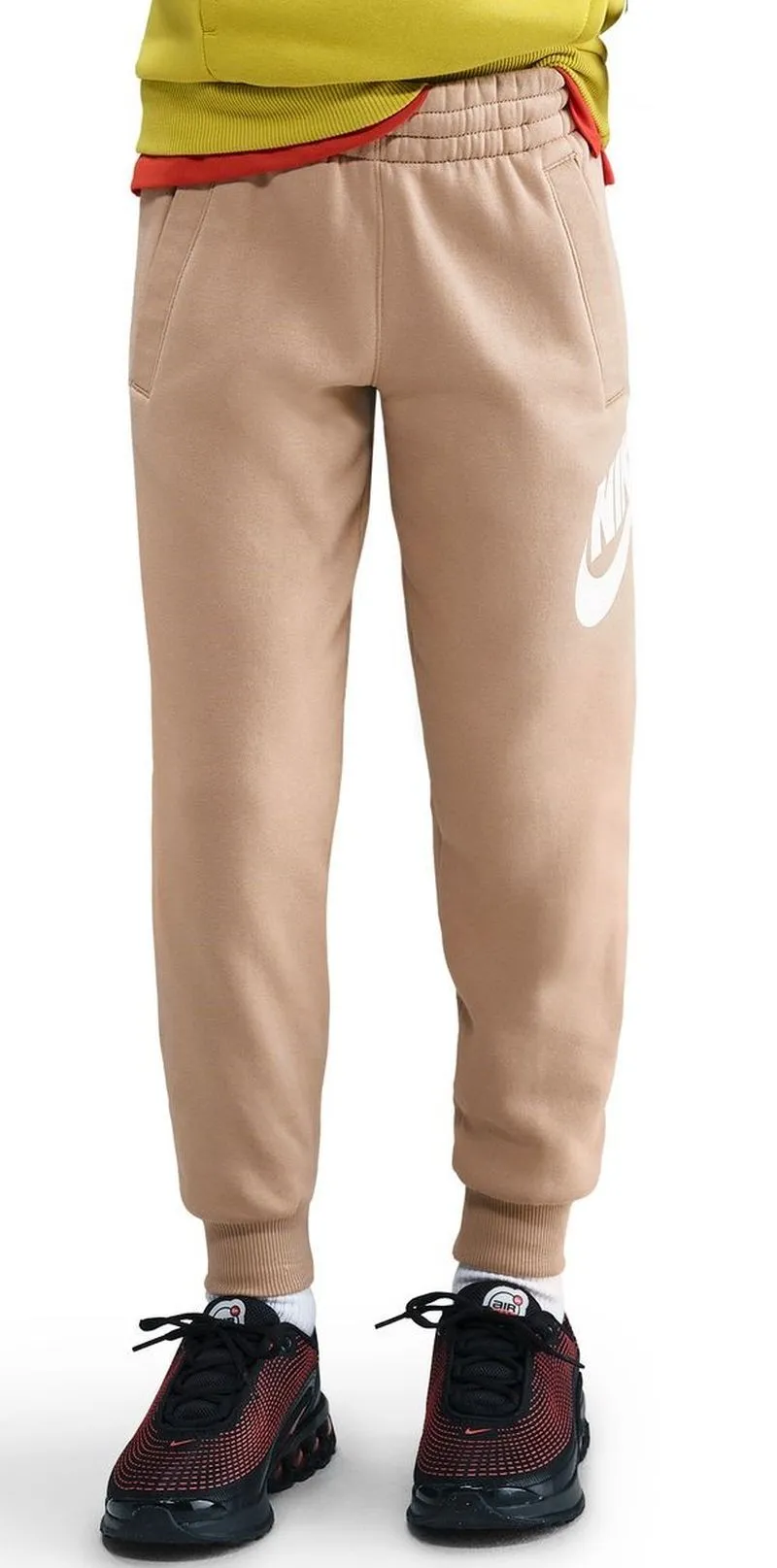 Nike Kids Club Fleece - hemp/white Nike Kids Club Fleece - hemp/white